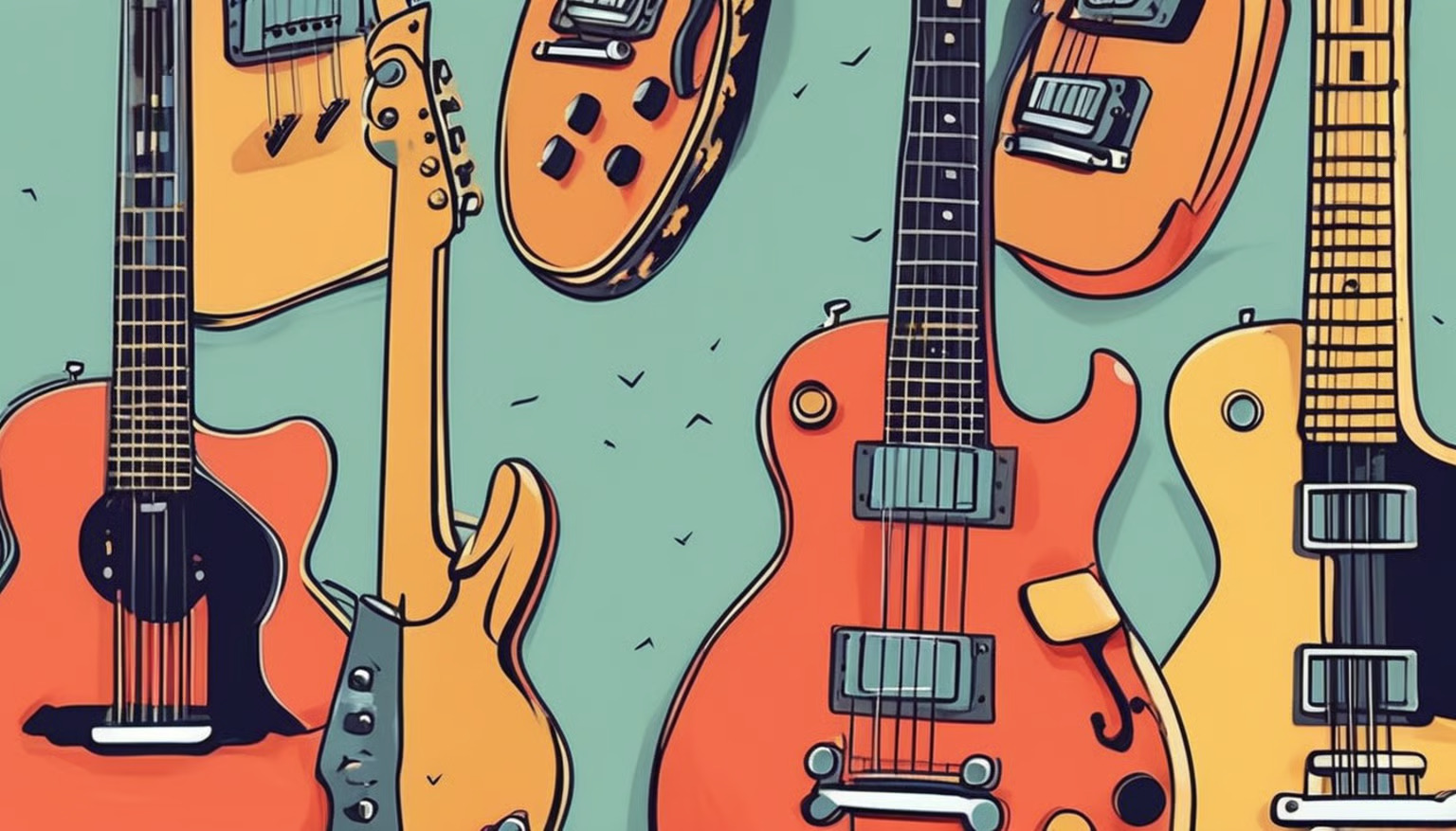 Desain gitar ikonik yang membentuk sejarah rock