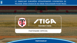 Peralatan Pemeliharaan Kepala Eropa STIGA dikaitkan dengan stadion Toulouse selama tiga musim