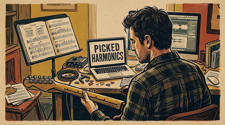 5 Powerful Picked Harmonics Techniques for Guitar Players